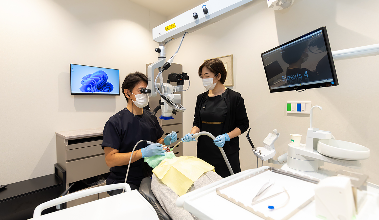 スカンジナビアンアプローチに基づく診療の様子