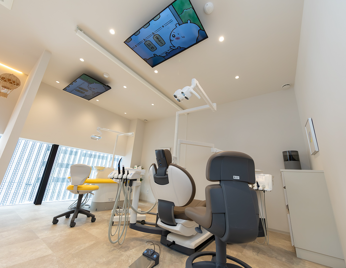 3F子ども専用フロアの診療室